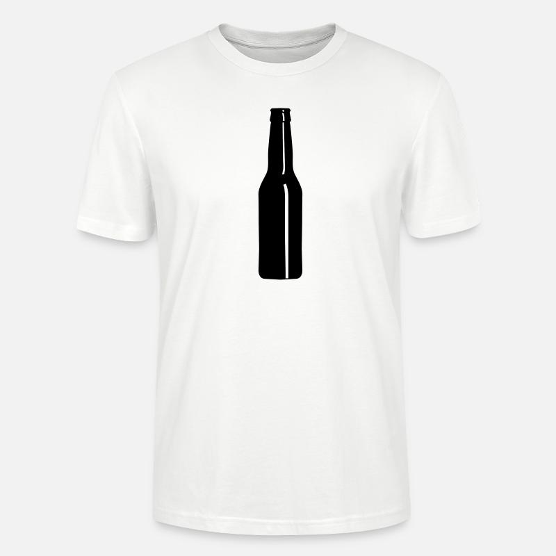 Bottle Flasche - Stanley/Stella Unisex Bio-T-Shirt CRAFTER - Weiß