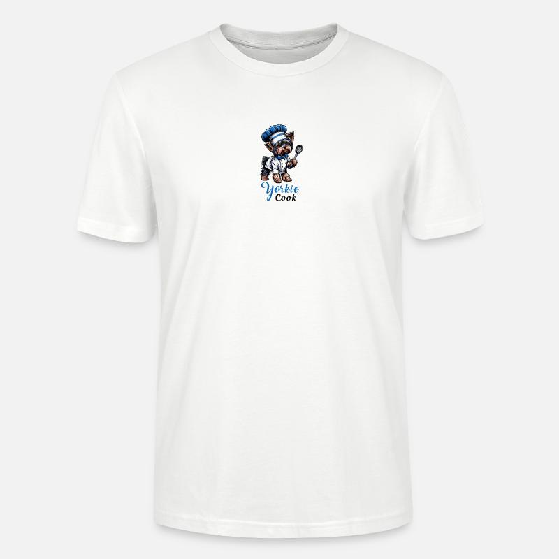 Yorkshire Terrier Koch - Stanley/Stella Unisex Bio-T-Shirt CRAFTER - Weiß