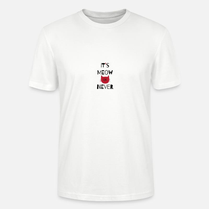 Katze - Stanley/Stella Unisex Bio-T-Shirt CRAFTER - Weiß