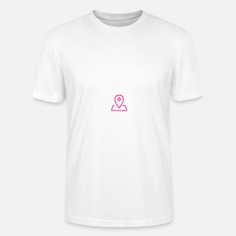 Té à pointe de goupille - T-shirt bio CRAFTER Stanley Stella Unisexe - blanc