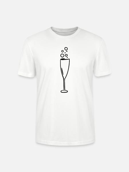 Sekt - Stanley/Stella Unisex Bio-T-Shirt CRAFTER - Weiß