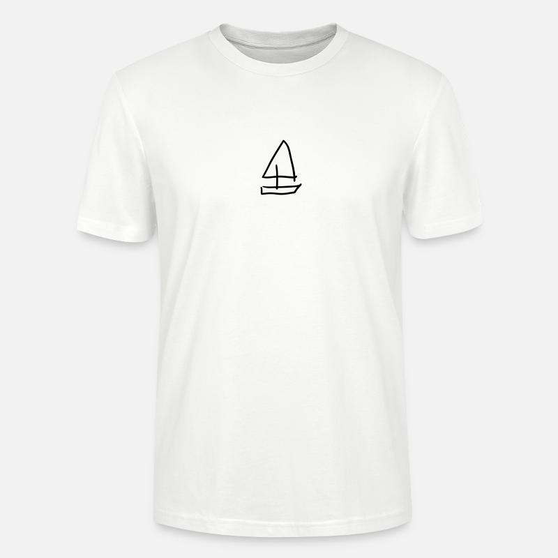 schiffchen - Stanley/Stella Unisex Bio-T-Shirt CRAFTER - Weiß
