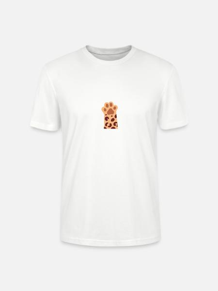 Katze - Stanley/Stella Unisex Bio-T-Shirt CRAFTER - Weiß
