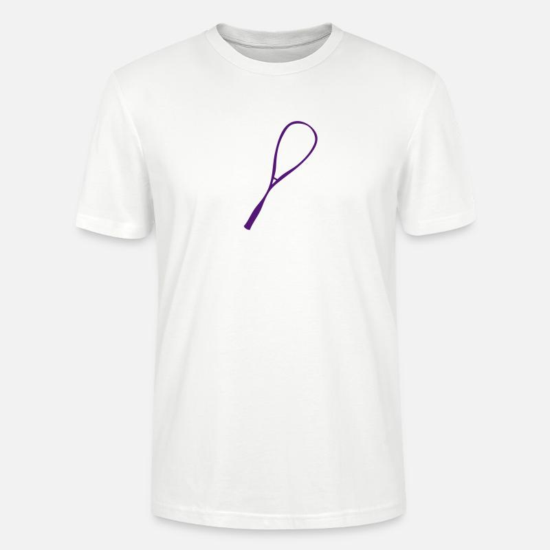 Squash Schlägerschläger 902 - Stanley/Stella Unisex Bio-T-Shirt CRAFTER - Weiß