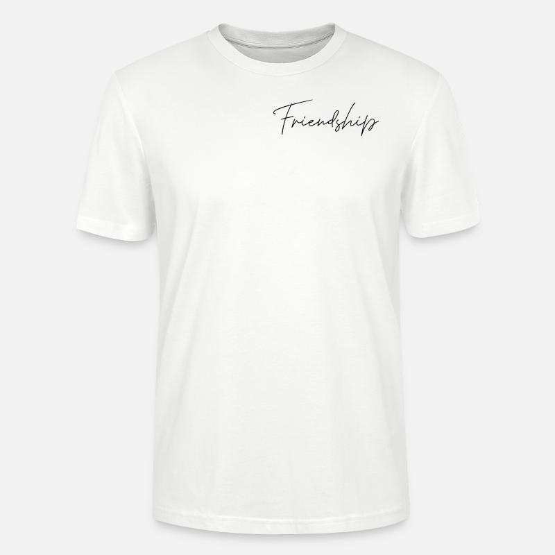 Amitié - T-shirt bio CRAFTER Stanley Stella Unisexe - blanc