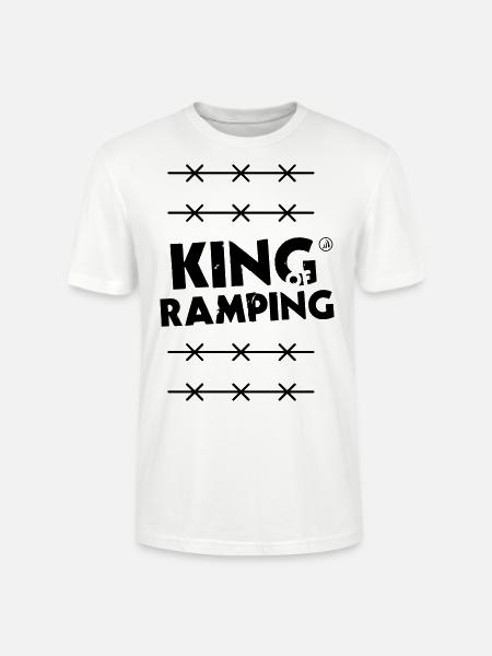 King of Ramping - T-shirt bio CRAFTER Stanley Stella Unisexe - blanc