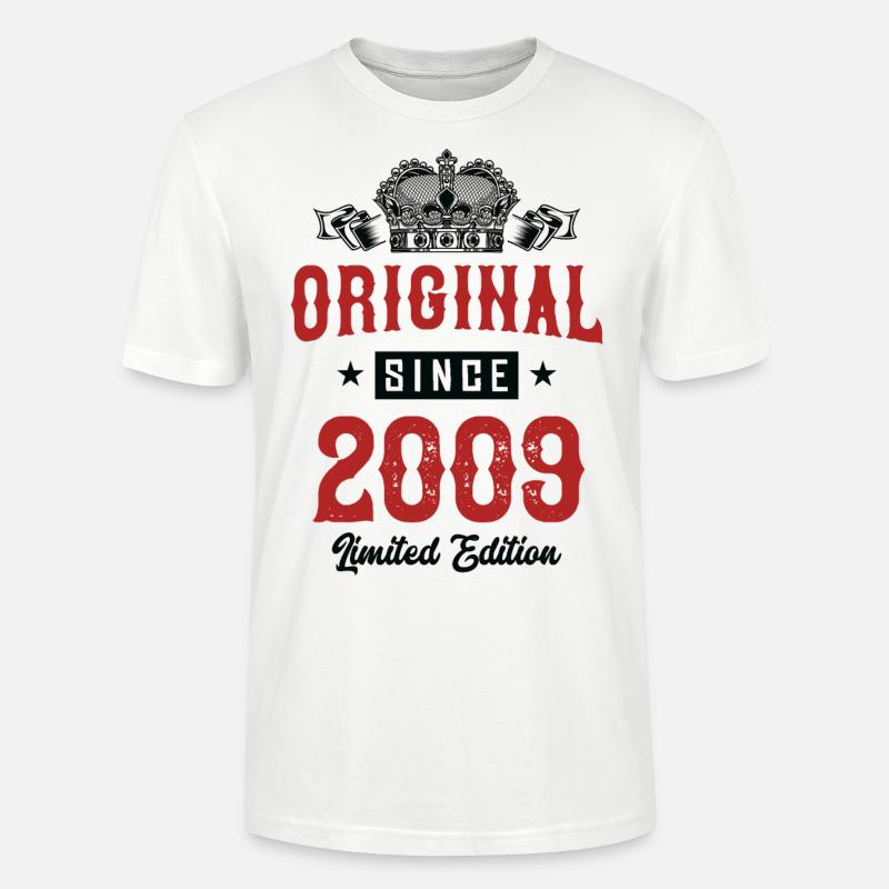Édition limitée 2009 - T-shirt bio CRAFTER Stanley Stella Unisexe - blanc