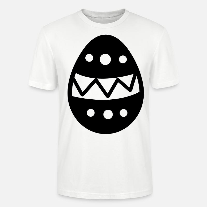 Easter Egg - Stanley/Stella CRAFTER Unisex Organic T-Shirt - white
