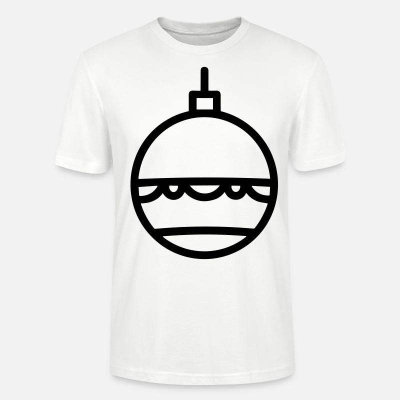 Weihnachtskugel - Stanley/Stella Unisex Bio-T-Shirt CRAFTER - Weiß