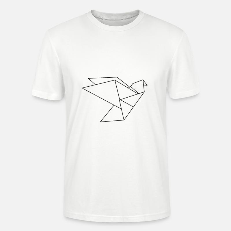 Taube - Stanley/Stella Unisex Bio-T-Shirt CRAFTER - Weiß