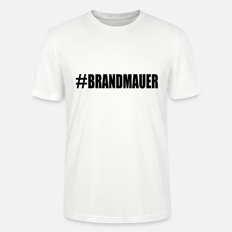 brandmauer - Stanley/Stella Unisex Bio-T-Shirt CRAFTER - Weiß