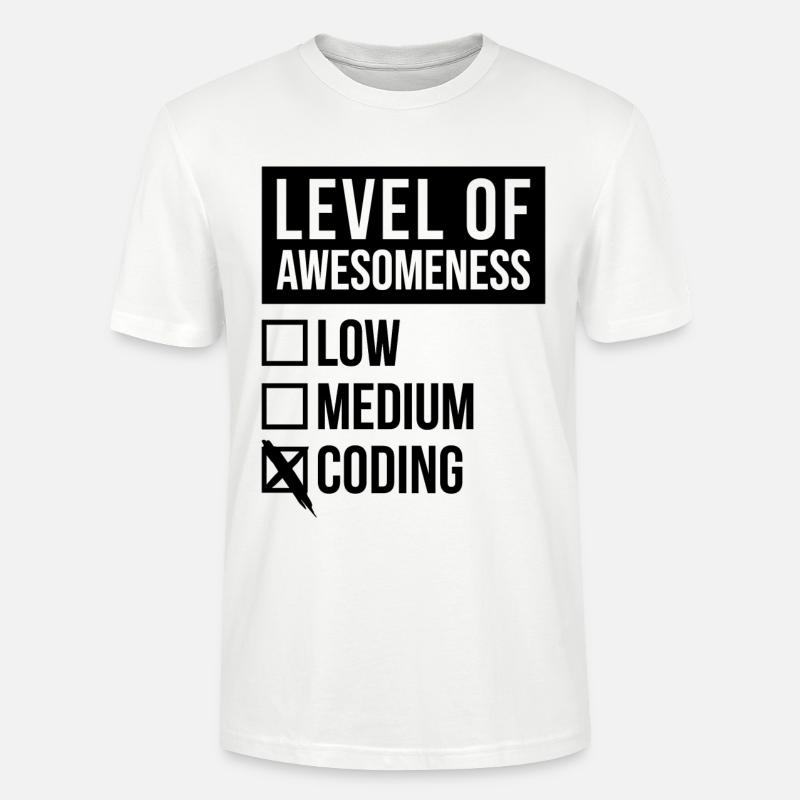 Codierung - Stanley/Stella Unisex Bio-T-Shirt CRAFTER - Weiß