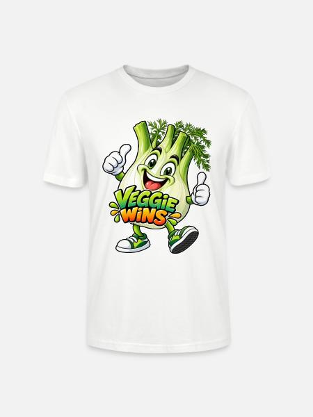 Lustiger Fenchel - Stanley/Stella Unisex Bio-T-Shirt CRAFTER - Weiß