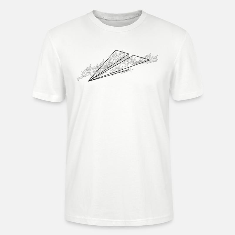 Cloud-Flug - Stanley/Stella Unisex Bio-T-Shirt CRAFTER - Weiß