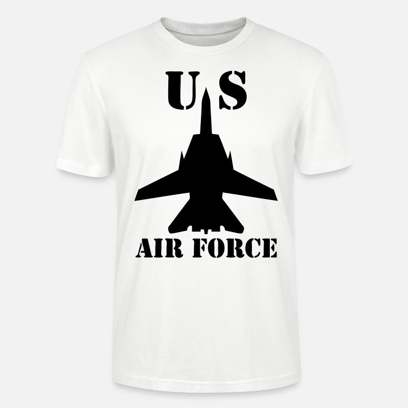 air_force - Stanley/Stella Unisex Bio-T-Shirt CRAFTER - Weiß