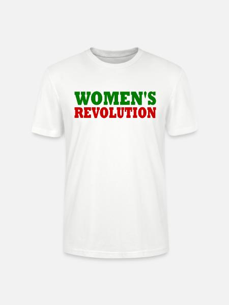 Womens revolution - Stanley/Stella CRAFTER Unisex Organic T-Shirt - white
