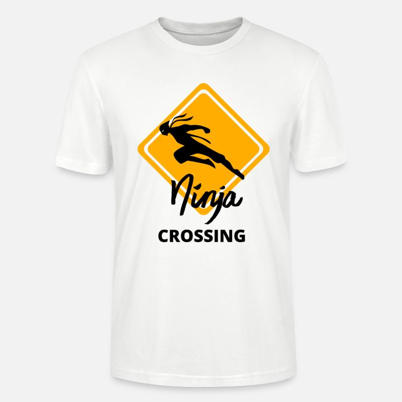Passage Ninja - T-shirt bio CRAFTER Stanley Stella Unisexe - blanc