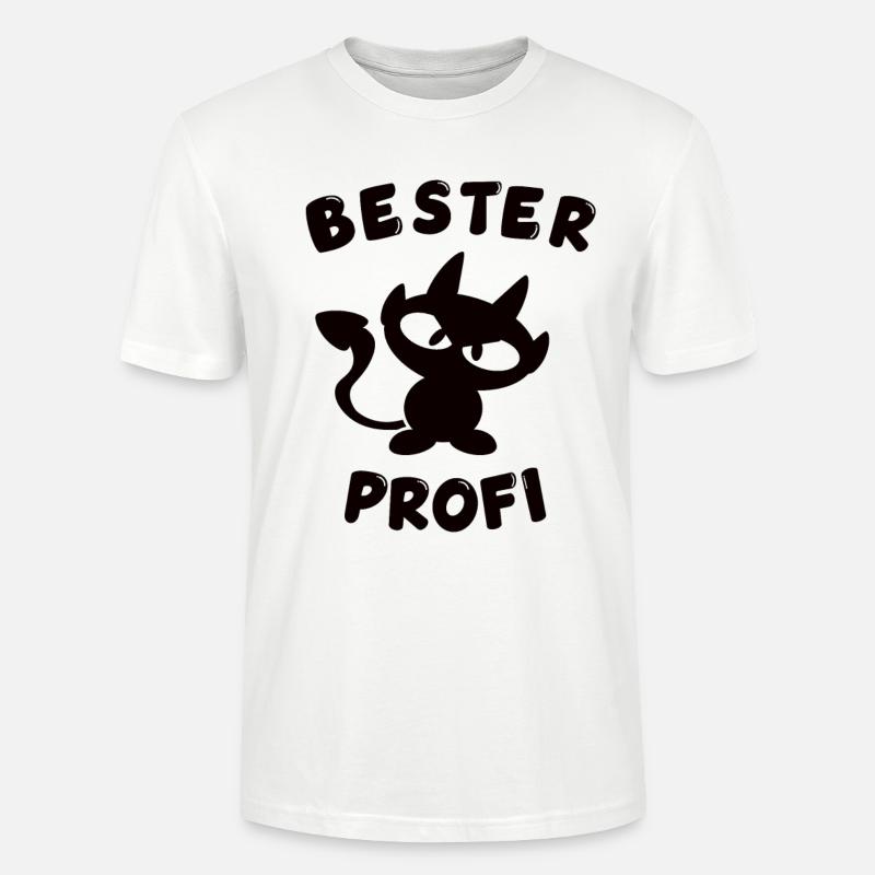 cooles bester Profi Design - Stanley/Stella Unisex Bio-T-Shirt CRAFTER - Weiß