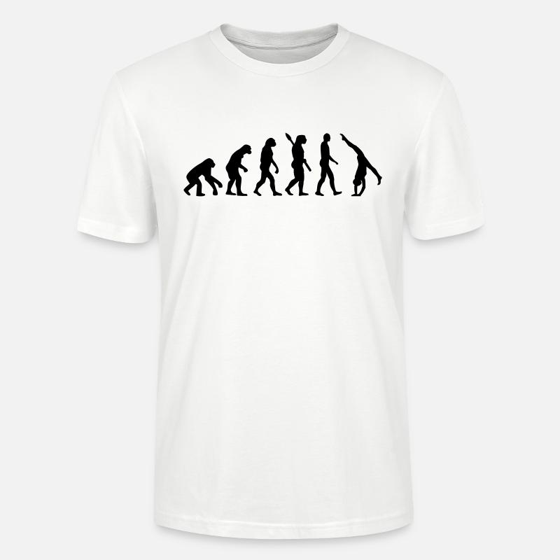 Evolution Gymnastik - Stanley/Stella Unisex Bio-T-Shirt CRAFTER - Weiß