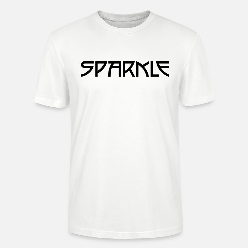 Sparkle - Stanley/Stella CRAFTER Unisex Organic T-Shirt - white