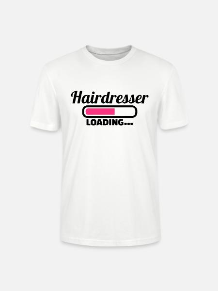 Friseur - Stanley/Stella Unisex Bio-T-Shirt CRAFTER - Weiß