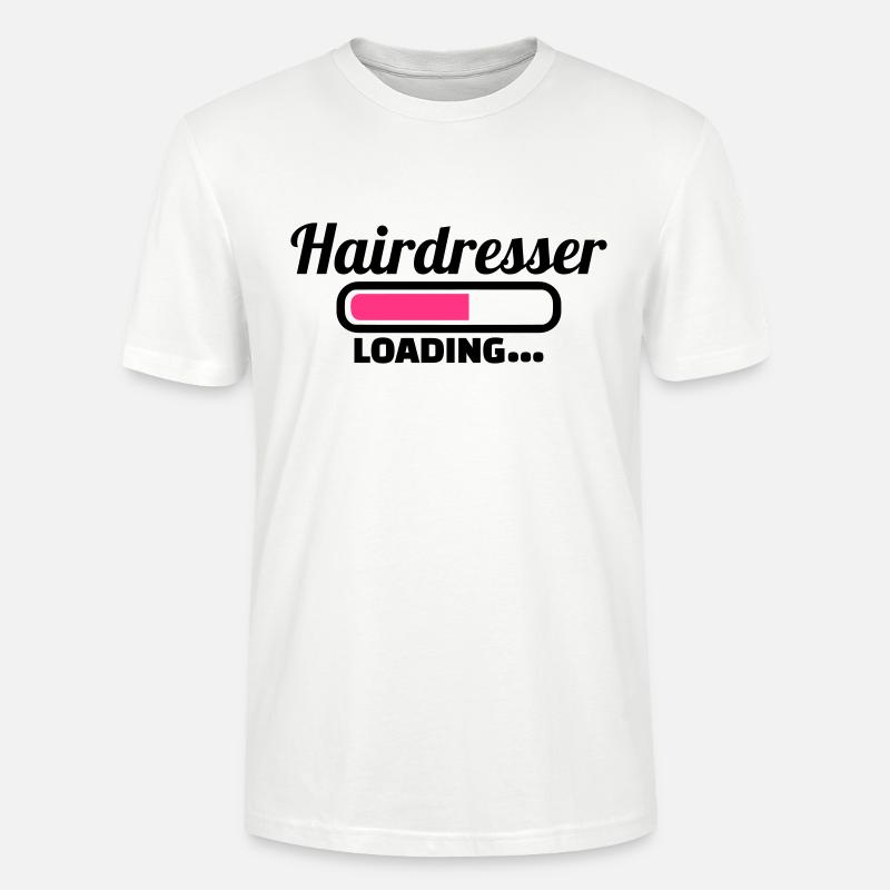 Friseur - Stanley/Stella Unisex Bio-T-Shirt CRAFTER - Weiß