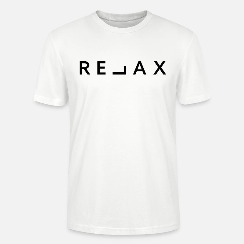 Se détendre - T-shirt bio CRAFTER Stanley Stella Unisexe - blanc