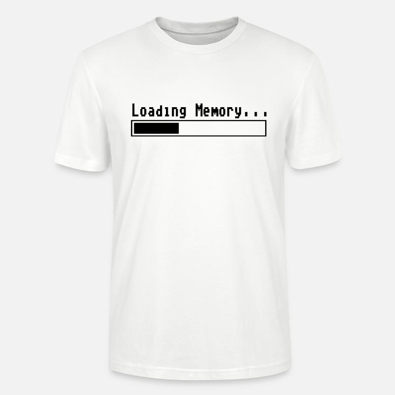 Loading Memory... - Stanley/Stella Unisex Bio-T-Shirt CRAFTER - Weiß