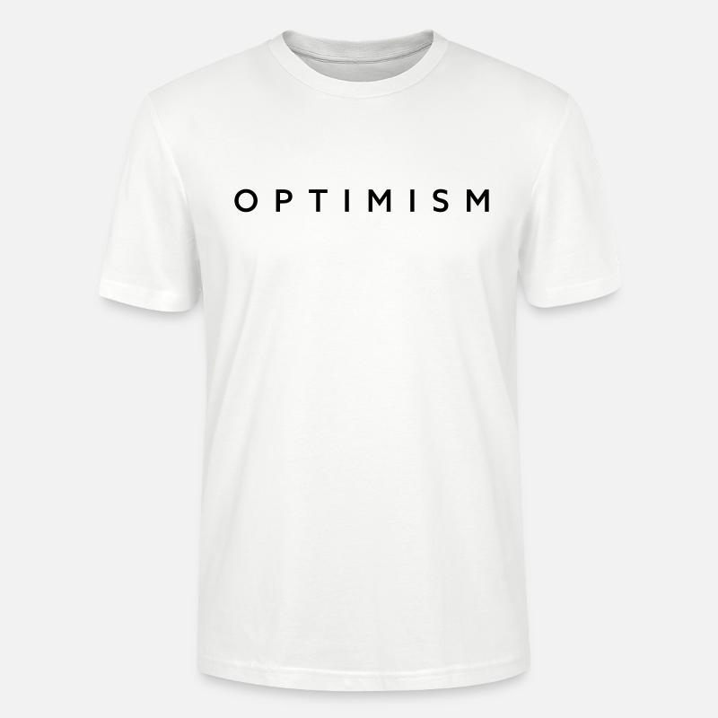 Optimisme - T-shirt bio CRAFTER Stanley Stella Unisexe - blanc