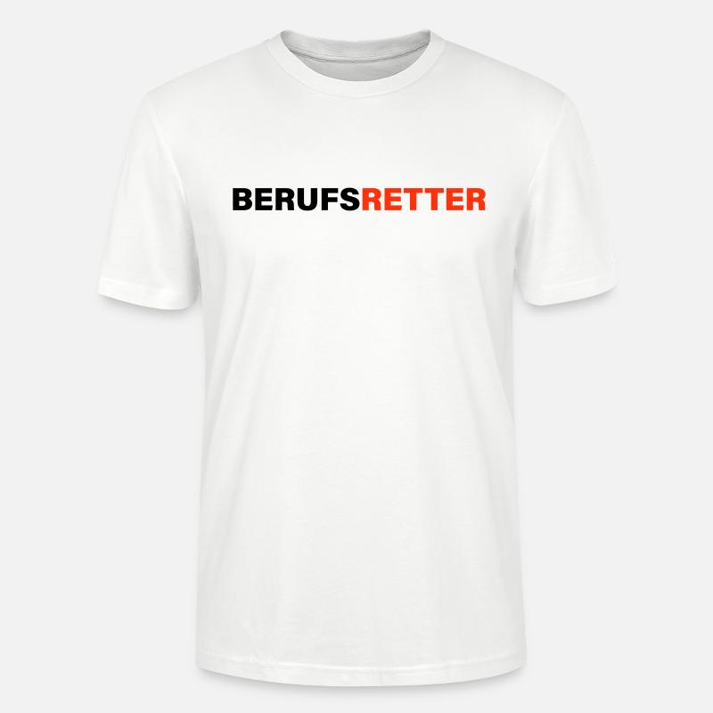 Berufsretter - Stanley/Stella Unisex Bio-T-Shirt CRAFTER - Weiß