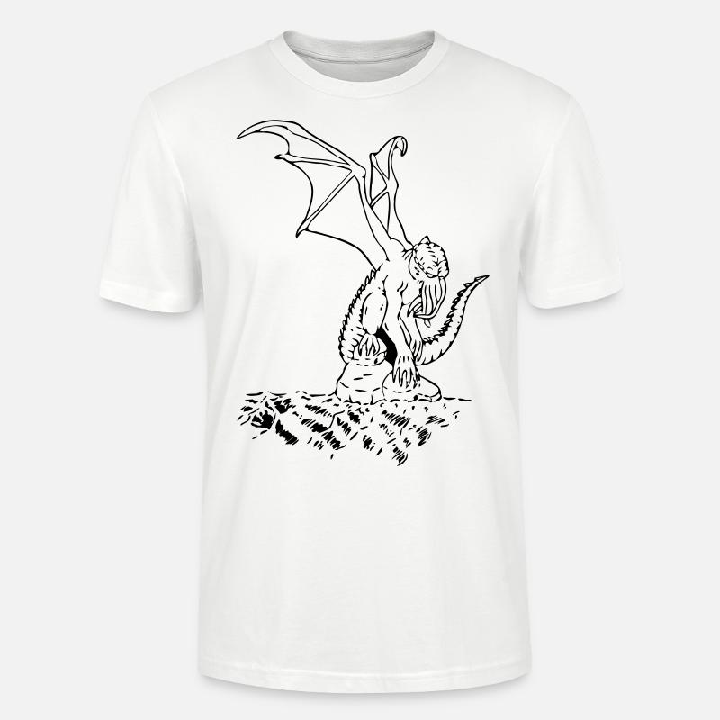 cthulhu02 - Stanley/Stella Unisex Bio-T-Shirt CRAFTER - Weiß