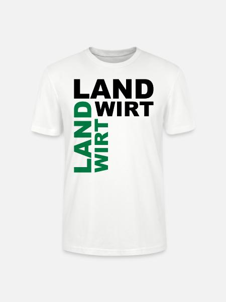 Landwirt - V2 - Stanley/Stella Unisex Bio-T-Shirt CRAFTER - Weiß