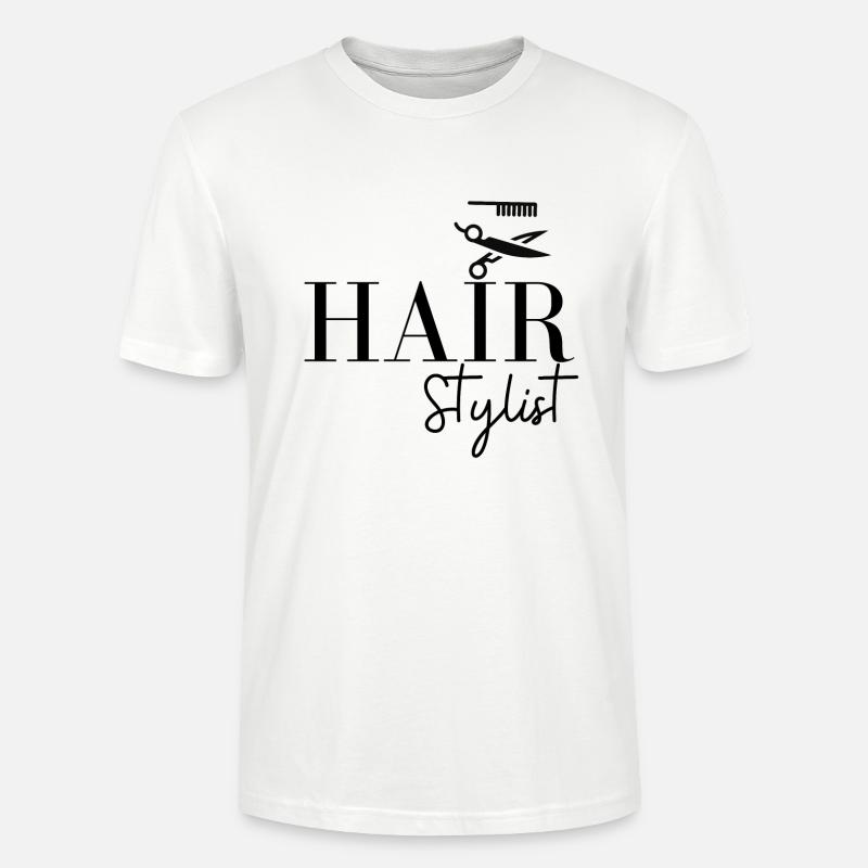 Friseur - Stanley/Stella Unisex Bio-T-Shirt CRAFTER - Weiß