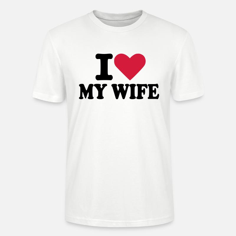 Ehefrau - Stanley/Stella Unisex Bio-T-Shirt CRAFTER - Weiß