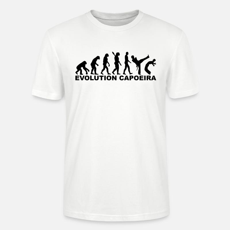 Evolution Capoeira - Stanley/Stella CRAFTER Unisex Organic T-Shirt - white