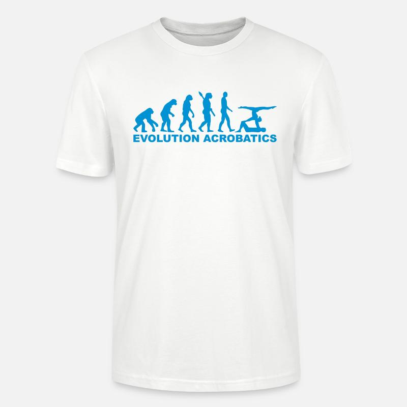 Evolution Acrobatics - T-shirt bio CRAFTER Stanley Stella Unisexe - blanc