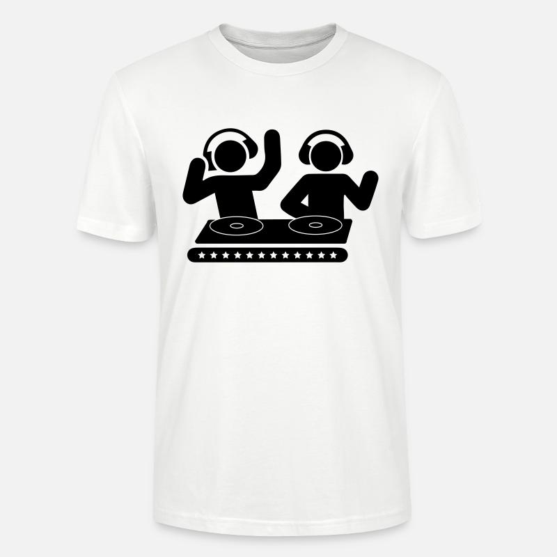 Double DJ - Stanley/Stella Unisex Bio-T-Shirt CRAFTER - Weiß