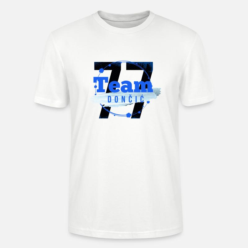 Équipe Doncic - T-shirt bio CRAFTER Stanley Stella Unisexe - blanc