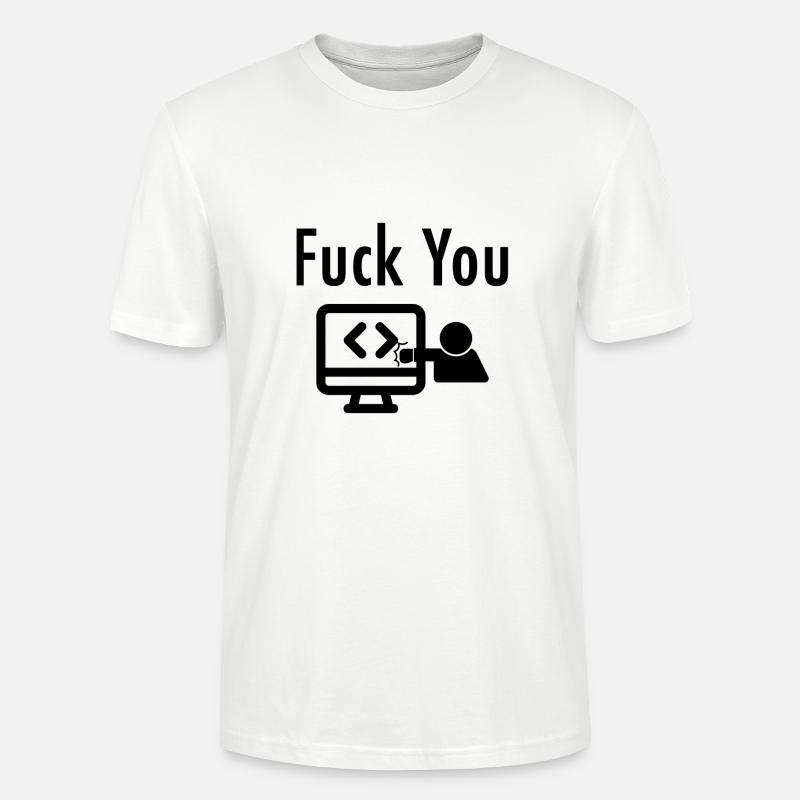 Codage - T-shirt bio CRAFTER Stanley Stella Unisexe - blanc