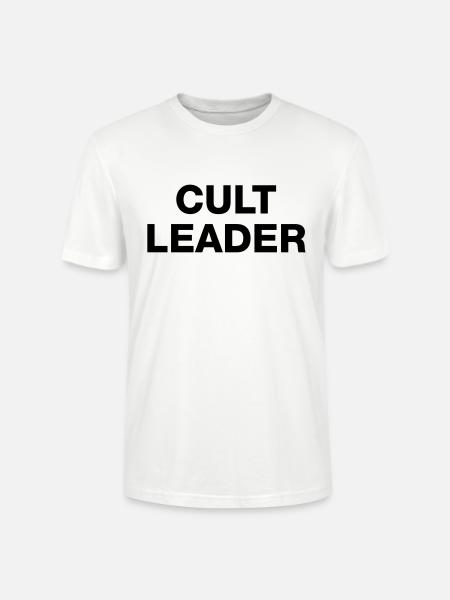 CULT LEADER - Stanley/Stella CRAFTER Unisex Organic T-Shirt - white