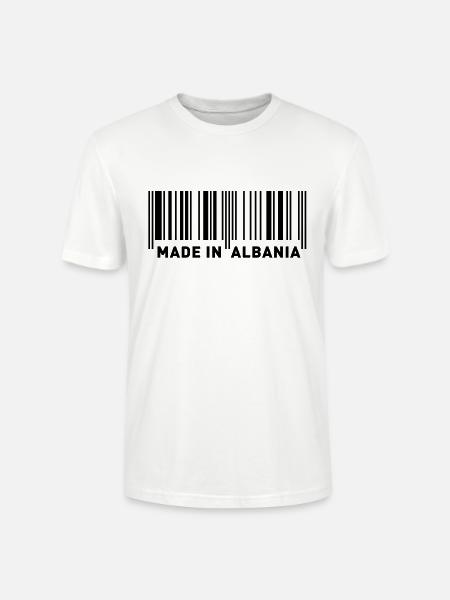 MADE IN ALBANIA - Stanley/Stella Unisex Bio-T-Shirt CRAFTER - Weiß
