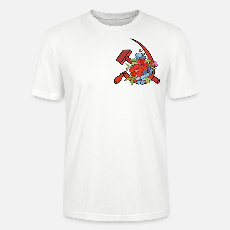 Marteau et cresson - T-shirt bio CRAFTER Stanley Stella Unisexe - blanc