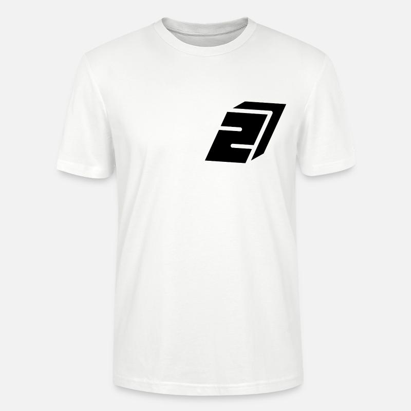 Abstract Nummer 2 - Stanley/Stella Unisex Bio-T-Shirt CRAFTER - Weiß