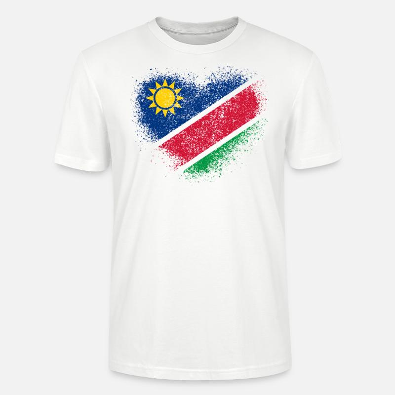 Namibia - Stanley/Stella Unisex Bio-T-Shirt CRAFTER - Weiß