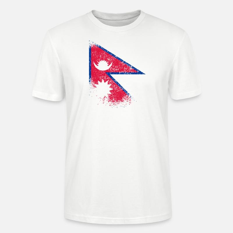 Nepal - Stanley/Stella Unisex Bio-T-Shirt CRAFTER - Weiß