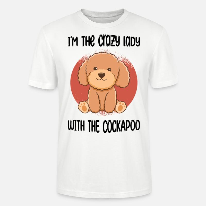 Cockapoo - Stanley/Stella CRAFTER Unisex Organic T-Shirt - white