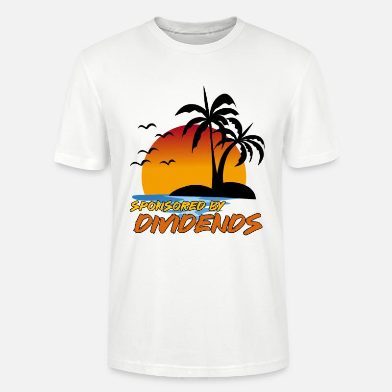 Commandité par Dividends - T-shirt bio CRAFTER Stanley Stella Unisexe - blanc