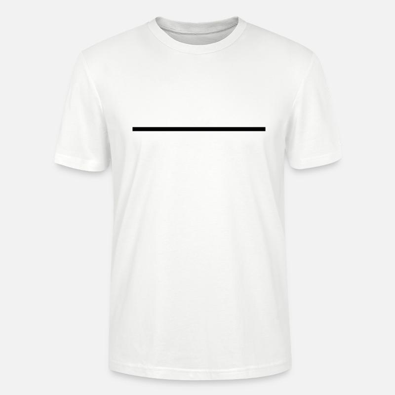 Strich - Stanley/Stella Unisex Bio-T-Shirt CRAFTER - Weiß