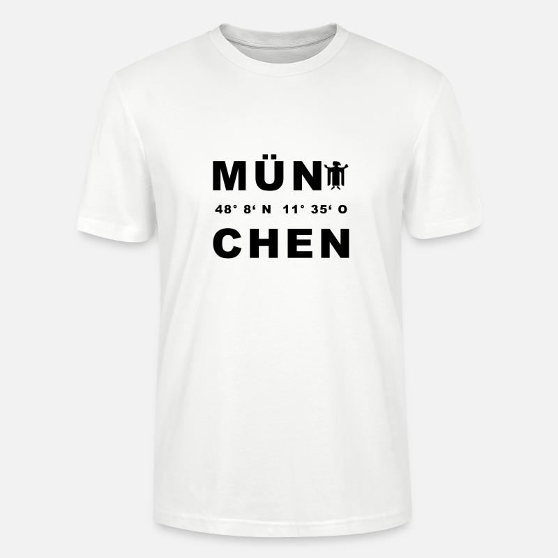 München - Stanley/Stella Unisex Bio-T-Shirt CRAFTER - Weiß