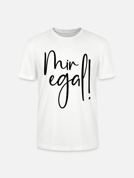 Mir egal - Stanley/Stella Unisex Bio-T-Shirt CRAFTER - Weiß